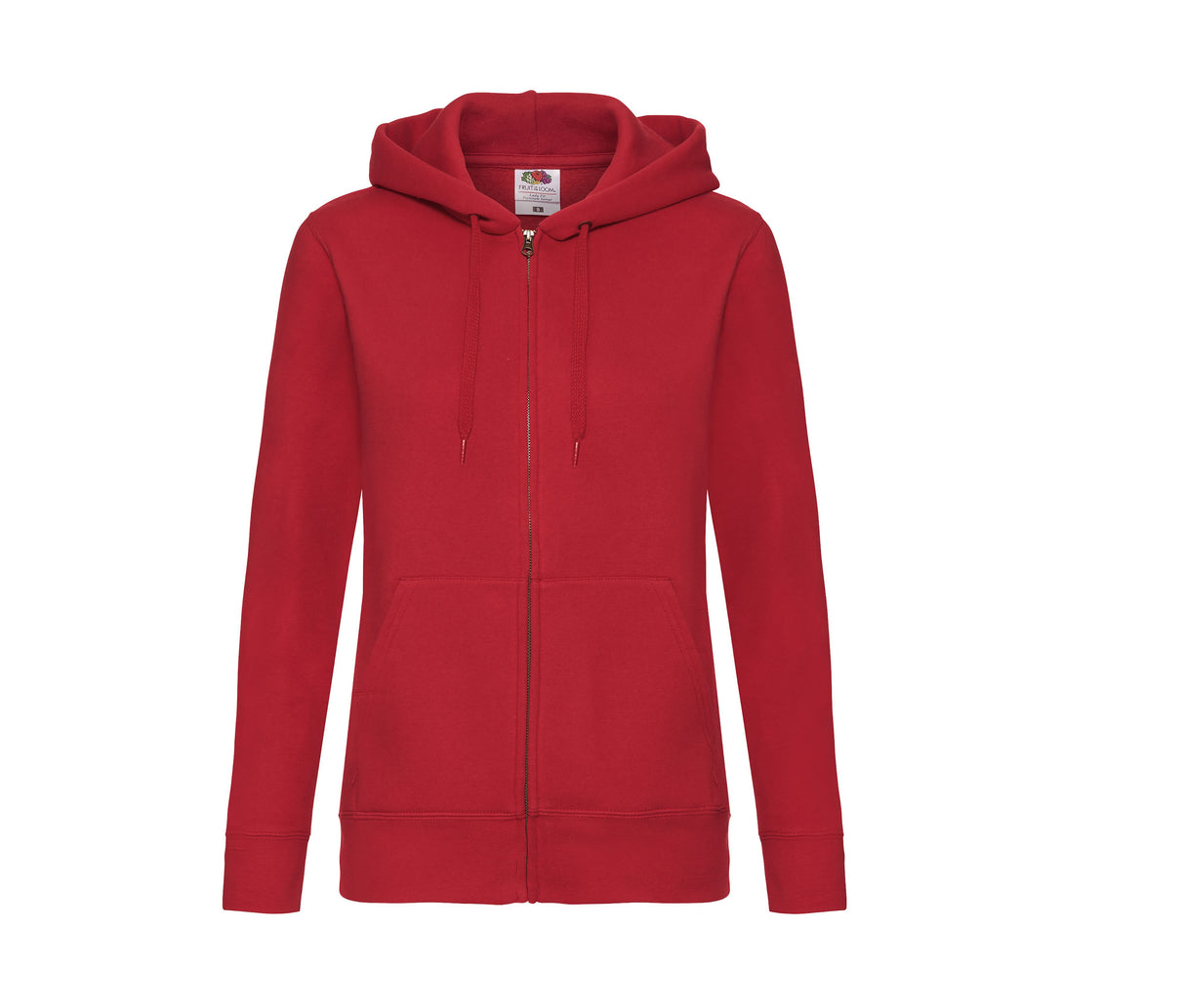 FRUIT OF THE LOOM LADIES PREMIUM HOODED SWEAT JACKET