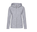FRUIT OF THE LOOM LADIES PREMIUM HOODED SWEAT JACKET