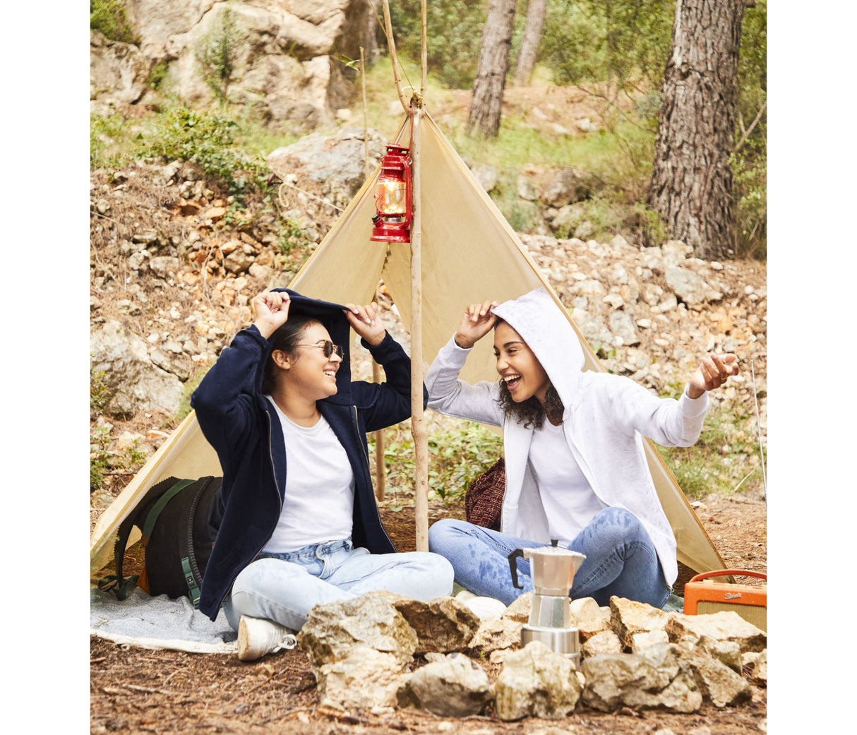 FRUIT OF THE LOOM LADIES PREMIUM HOODED SWEAT JACKET