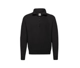 FRUIT OF THE LOOM CLASSIC ZIP NECK SWEAT