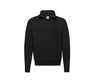 FRUIT OF THE LOOM CLASSIC ZIP NECK SWEAT