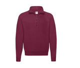 FRUIT OF THE LOOM CLASSIC ZIP NECK SWEAT