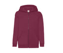 FRUIT OF THE LOOM KIDS CLASSIC HOODED SWEAT JACKET