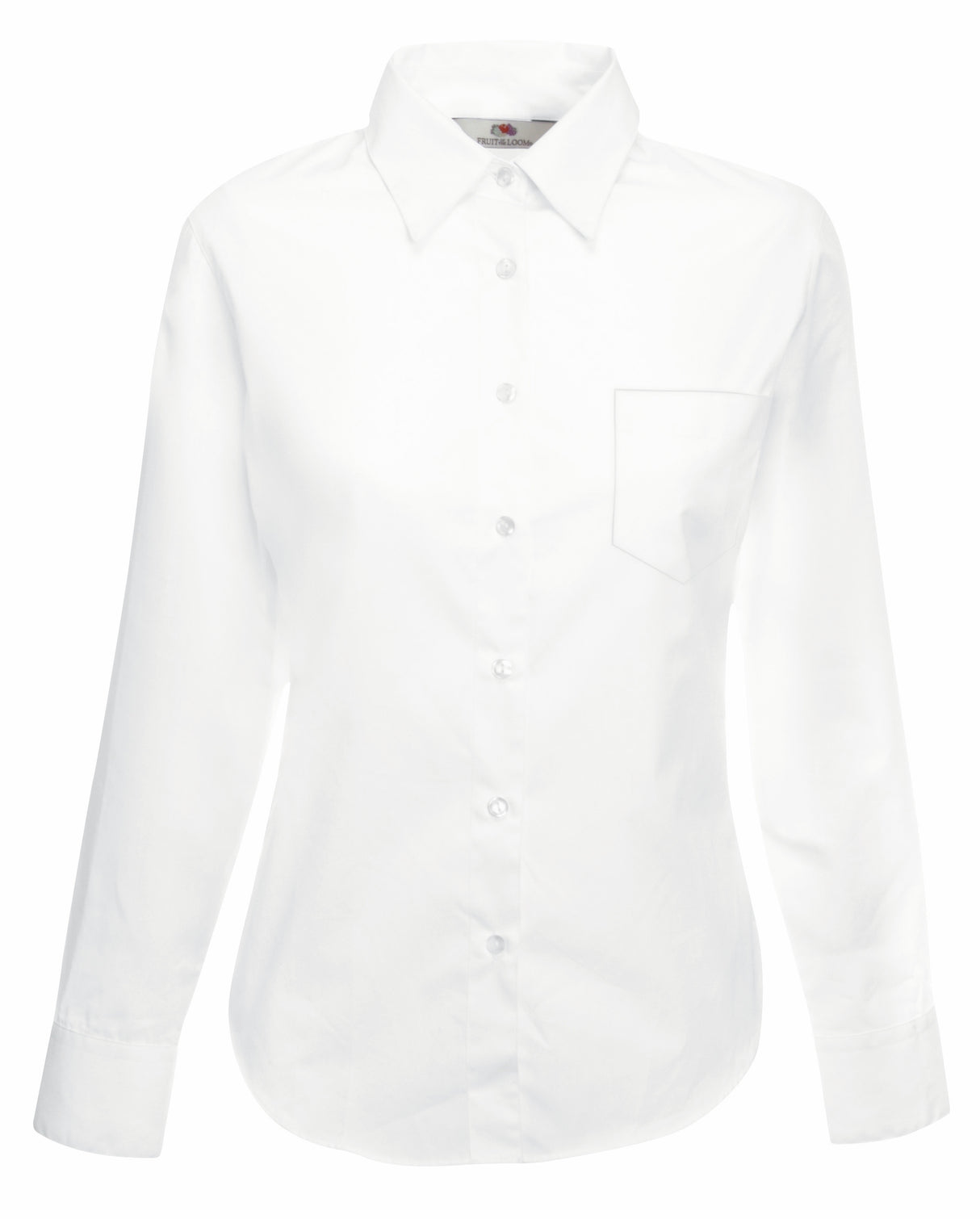LADIES LONG SLEEVE POPLIN SHIRT
