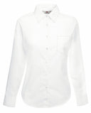 LADIES LONG SLEEVE POPLIN SHIRT