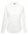 LADIES LONG SLEEVE POPLIN SHIRT