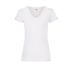 LADIES VALUEWEIGHT V-NECK T