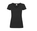 FRUIT OF THE LOOM LADIES VALUEWEIGHT V-NECK T