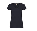 FRUIT OF THE LOOM LADIES VALUEWEIGHT V-NECK T