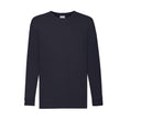 FRUIT OF THE LOOM KIDS VALUEWEIGHT LONG SLEEVE T-SHIRT