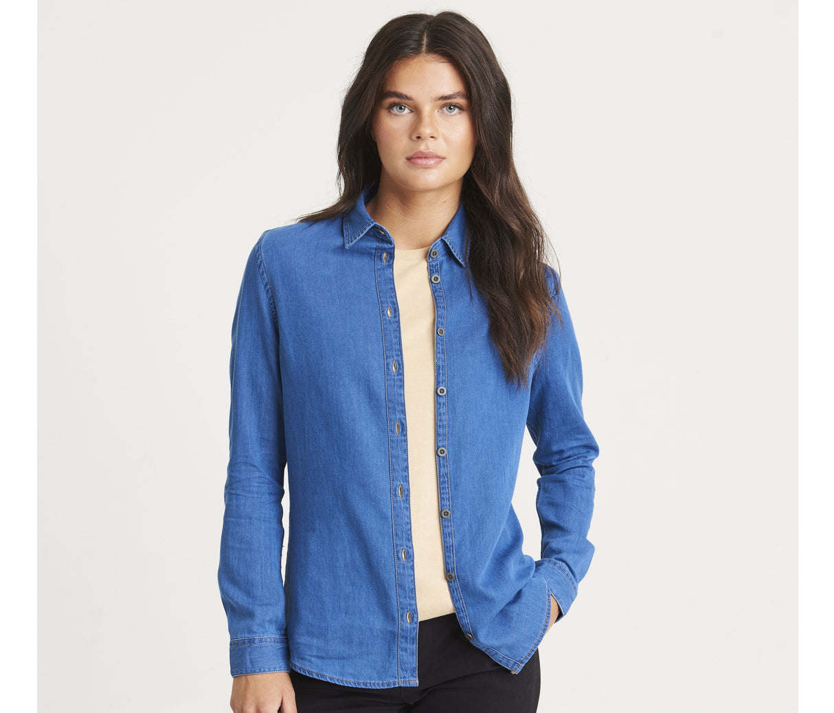 SO DENIM LUCY DENIM SHIRT