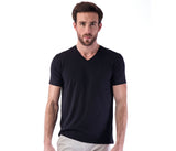 SANS ETIQUETTE MEN'S V-NECK SUPERB TEE