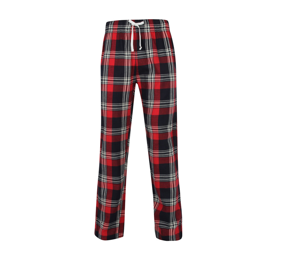 SF CLOTHING MEN'S TARTAN LOUNGE TROUSERS