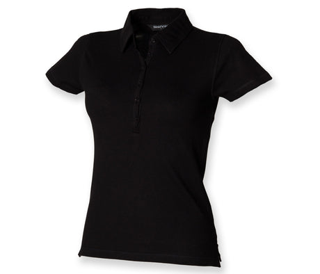 WOMEN'S SHORT-SLEEVED STRETCH POLO