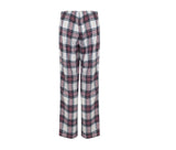 SF CLOTHING WOMEN'S TARTAN LOUNGE TROUSERS