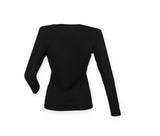 SF CLOTHING LADIES FEEL GOOD LONG SLEEVED STRETCH T