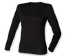 LADIES FEEL GOOD LONG SLEEVED STRETCH T