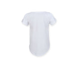 SF CLOTHING T SHIRT WITH DROP TAIL