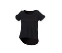 T SHIRT WITH DROP TAIL
