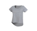 SF CLOTHING T-SHIRT MIT VERLÄNGERTEM RÜCKENTEIL