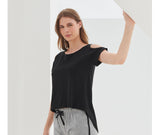 SF CLOTHING T SHIRT WITH DROP TAIL