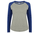 SF CLOTHING LADIES L/S BASEBALL T