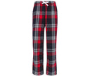 SF CLOTHING KIDS' TARTAN LOUNGE TROUSERS