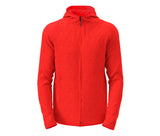 LUX HOODED KNIT FLEECE JACKET FOR MEN