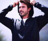 STEDMAN LUX HOODED KNIT FLEECE JACKET FOR MEN