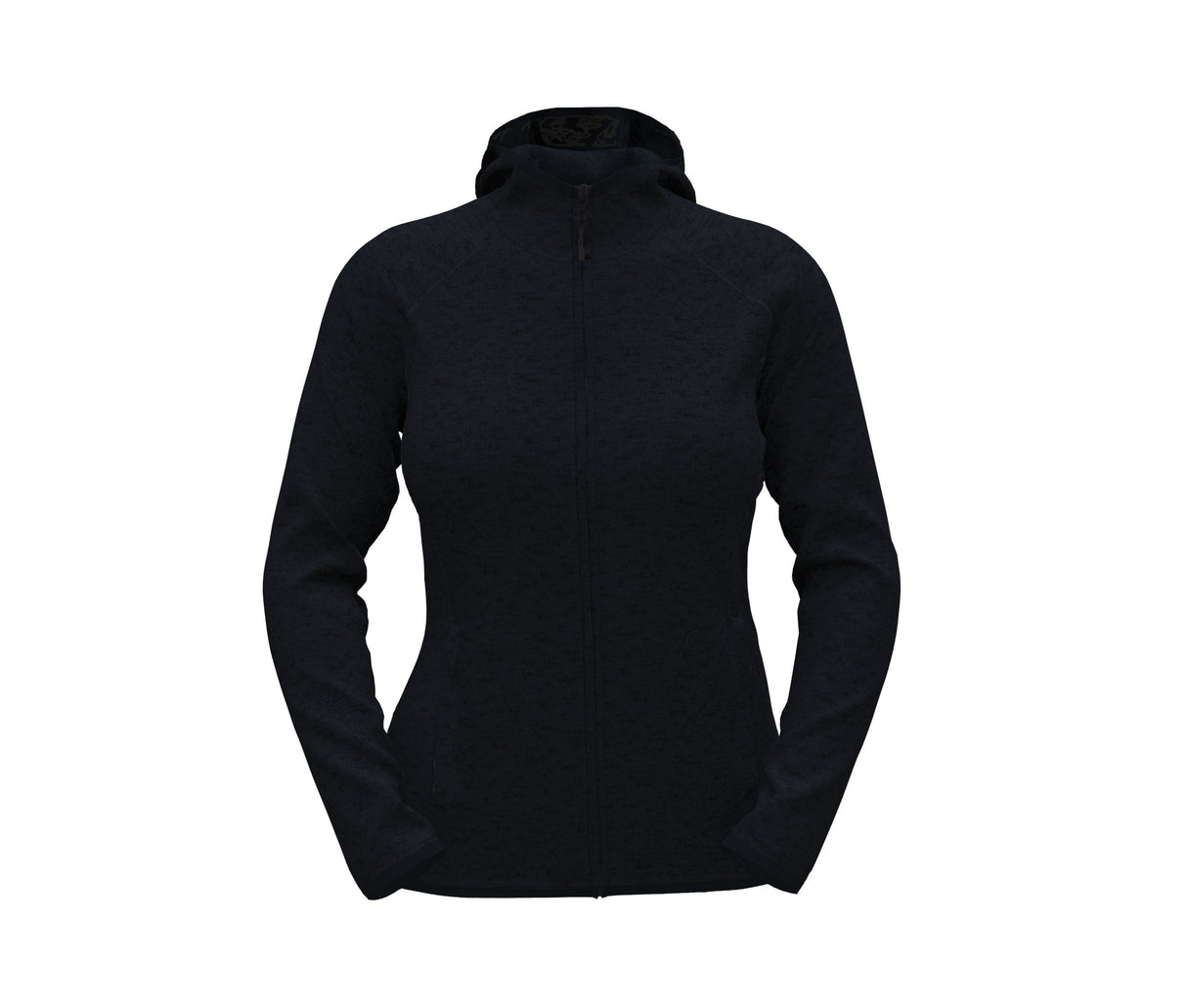STEDMAN LUX HOODED KNIT FLEECE JACKET FOR WOMEN