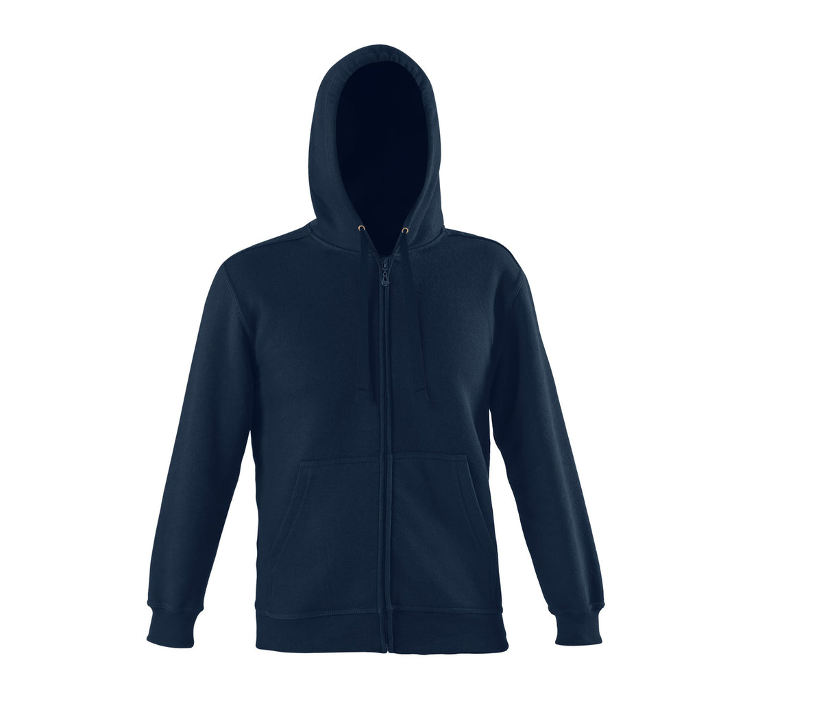 ZIP-THROUGH HOODED