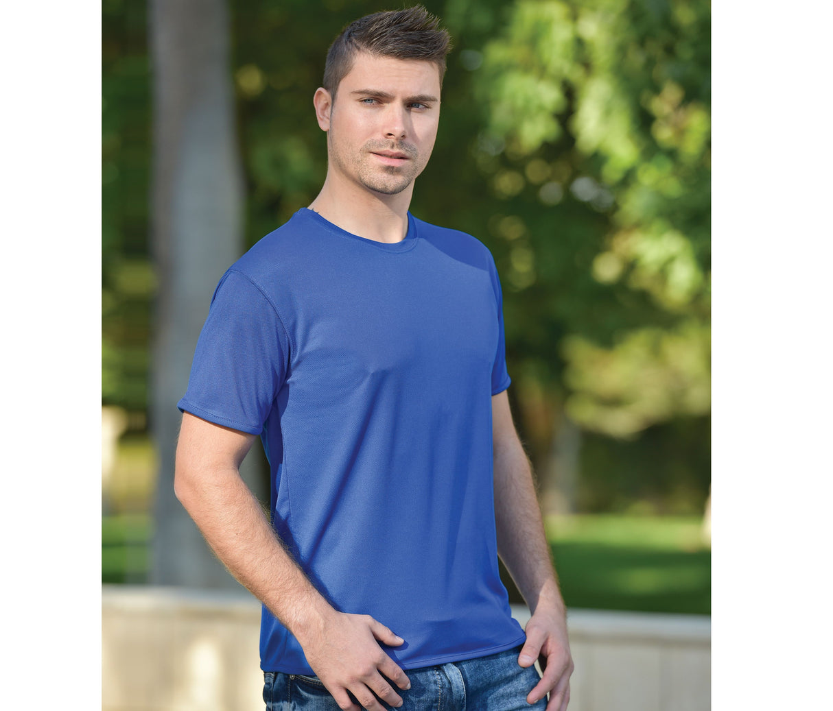 STARWORLD UNISEX LIGHT WEIGHT PERFORMANCE T-SHIRT