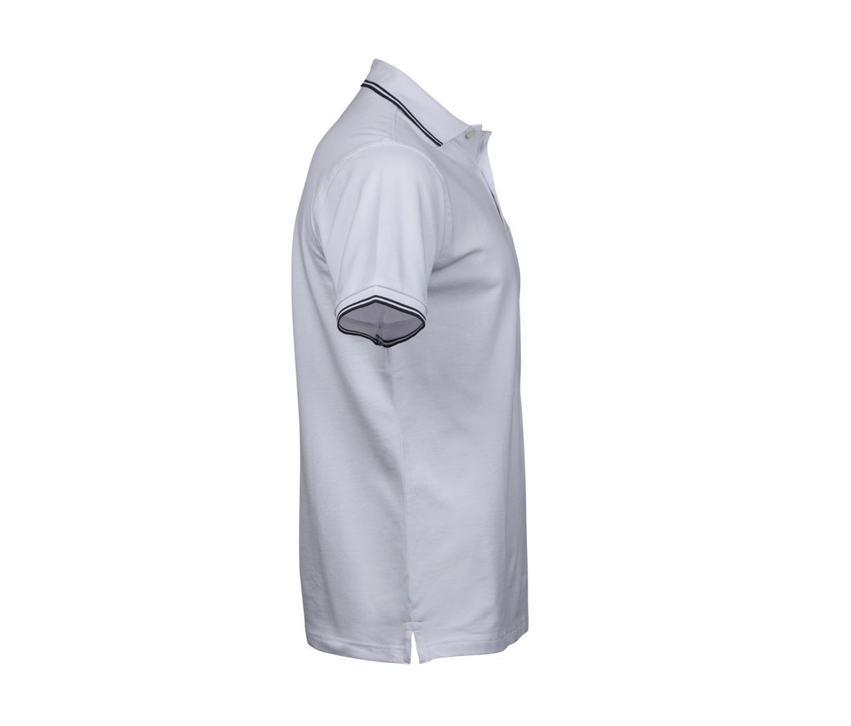 TEE JAYS LUXURY STRIPE STRETCH POLO