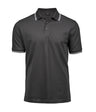 TEE JAYS LUXURY STRIPE STRETCH POLO