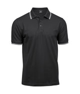 LUXURY STRIPE STRETCH POLO