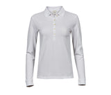 TEE JAYS LADIES LUXURY STRETCH LONG SLEEVE POLO