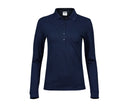 TEE JAYS LADIES LUXURY STRETCH LONG SLEEVE POLO