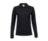 LADIES LUXURY STRETCH LONG SLEEVE POLO