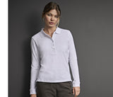 TEE JAYS LADIES LUXURY STRETCH LONG SLEEVE POLO