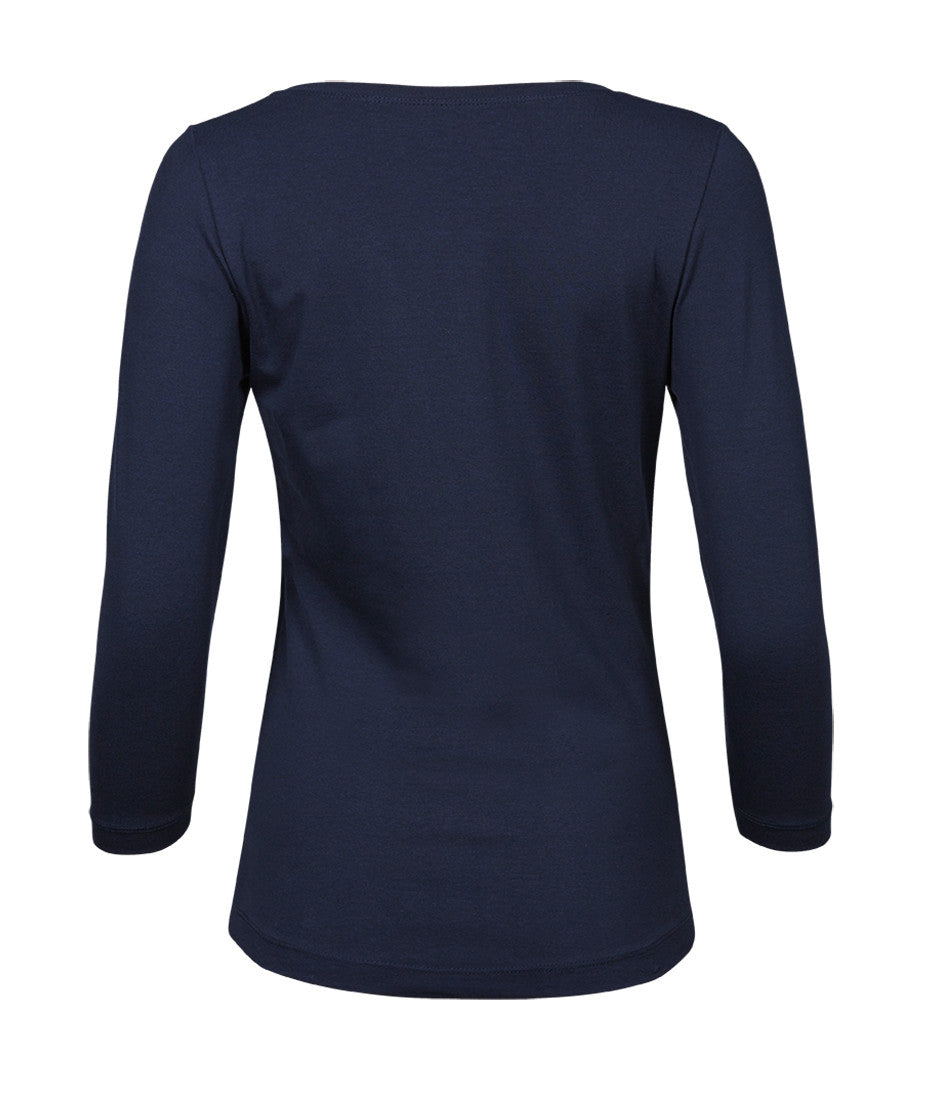 TEE JAYS WOMENS STRETCH 3/4 SLEEVE TEE