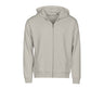 TEE JAYS URBAN HOODED FULL ZIP SWEATSHIRT