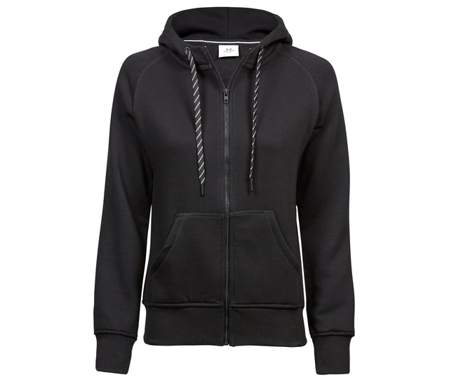 LADIES FASHION FULL ZIP HOOD