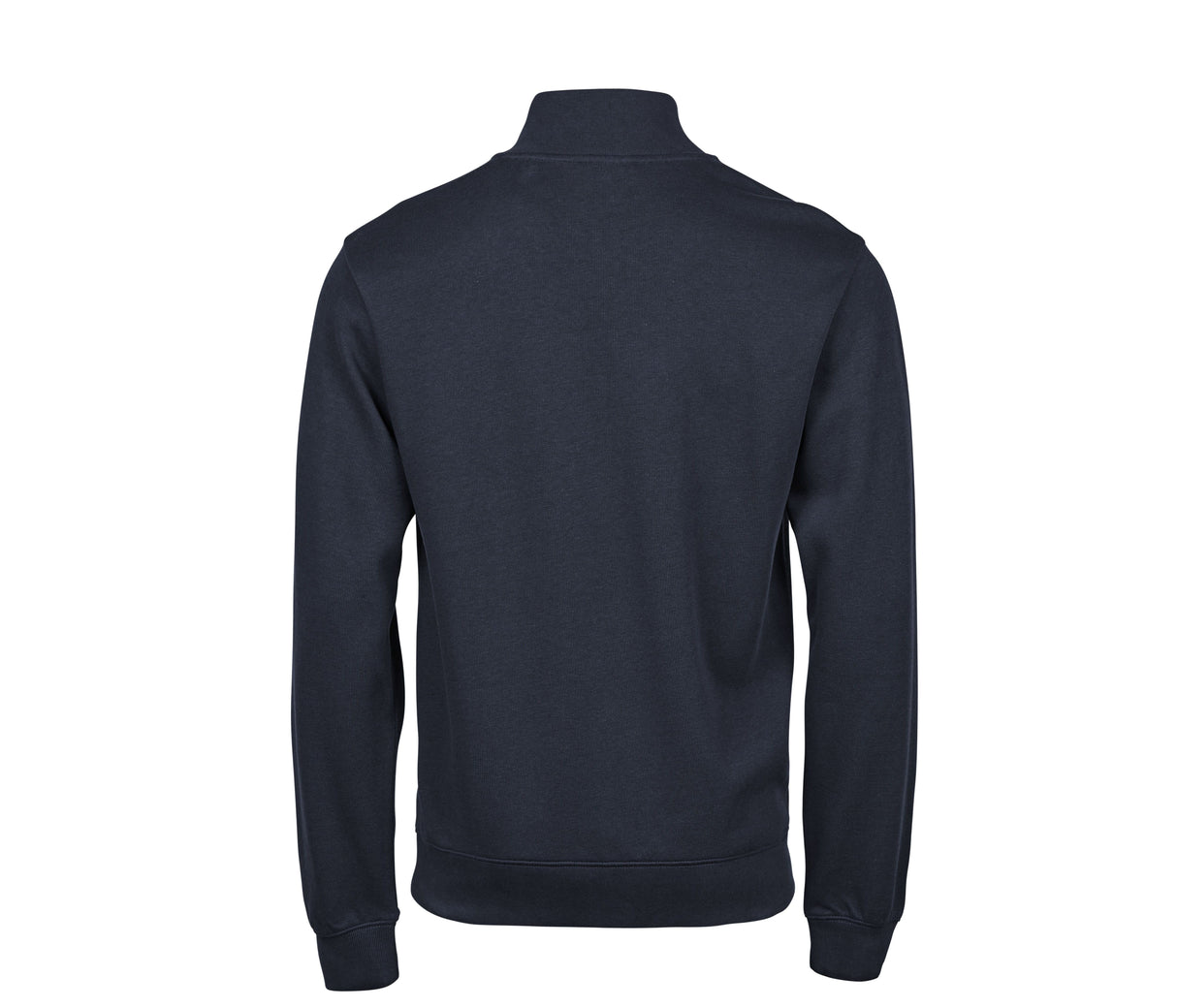 TEE JAYS RIBBED INTERLOCK HALF ZIP