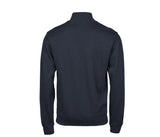TEE JAYS RIBBED INTERLOCK HALF ZIP