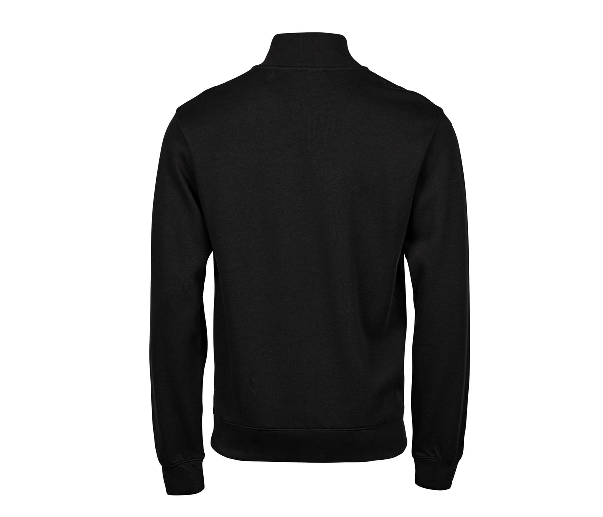 TEE JAYS RIBBED INTERLOCK HALF ZIP