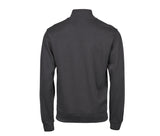TEE JAYS RIBBED INTERLOCK HALF ZIP