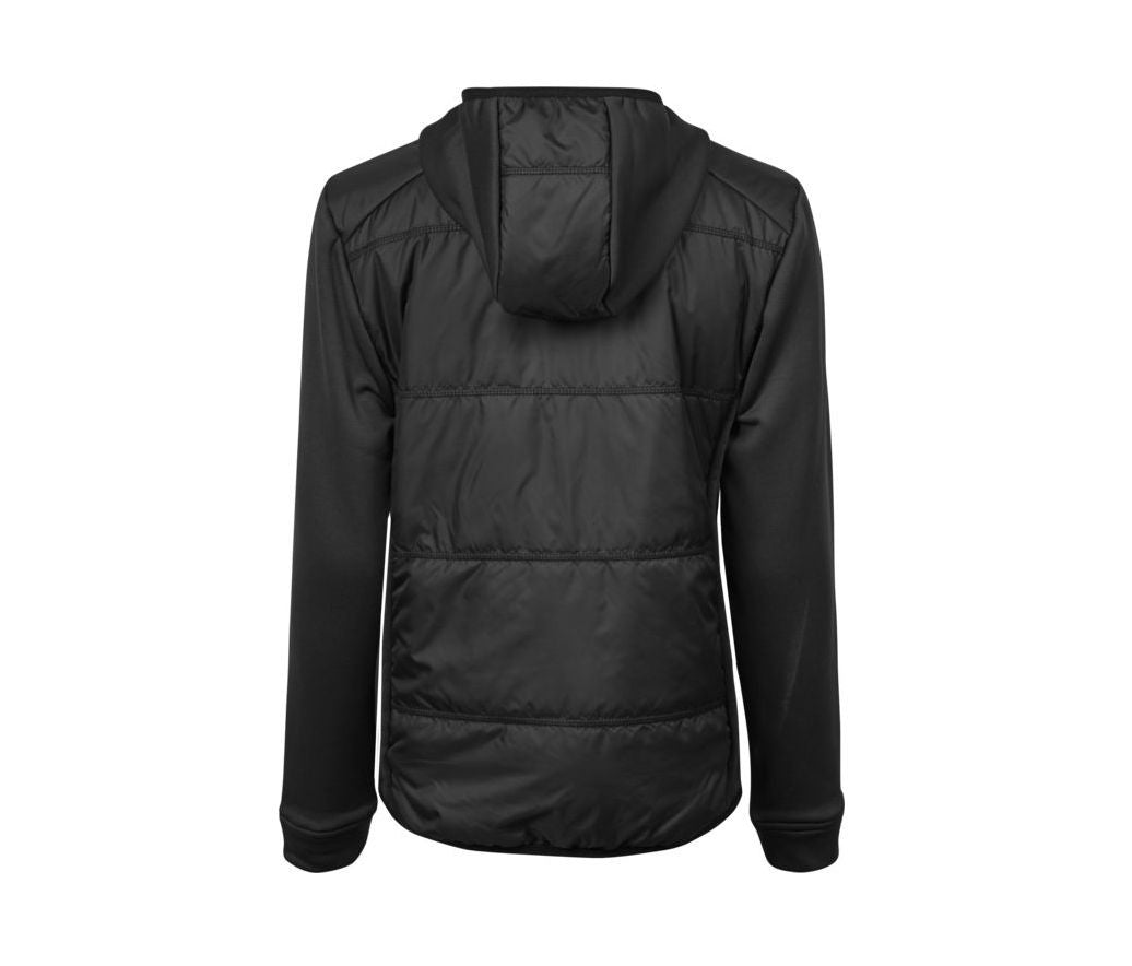 TEE JAYS WOMENS HYBRID-STRETCH HOODED JACKET