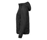 TEE JAYS WOMENS HYBRID-STRETCH HOODED JACKET