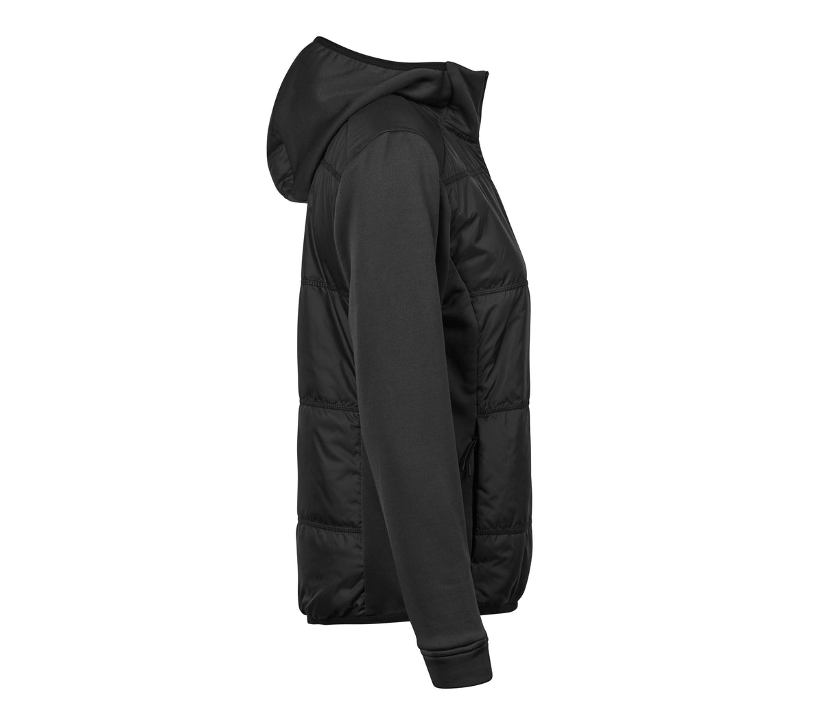 TEE JAYS WOMENS HYBRID-STRETCH HOODED JACKET
