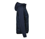 TEE JAYS WOMENS HYBRID-STRETCH HOODED JACKET